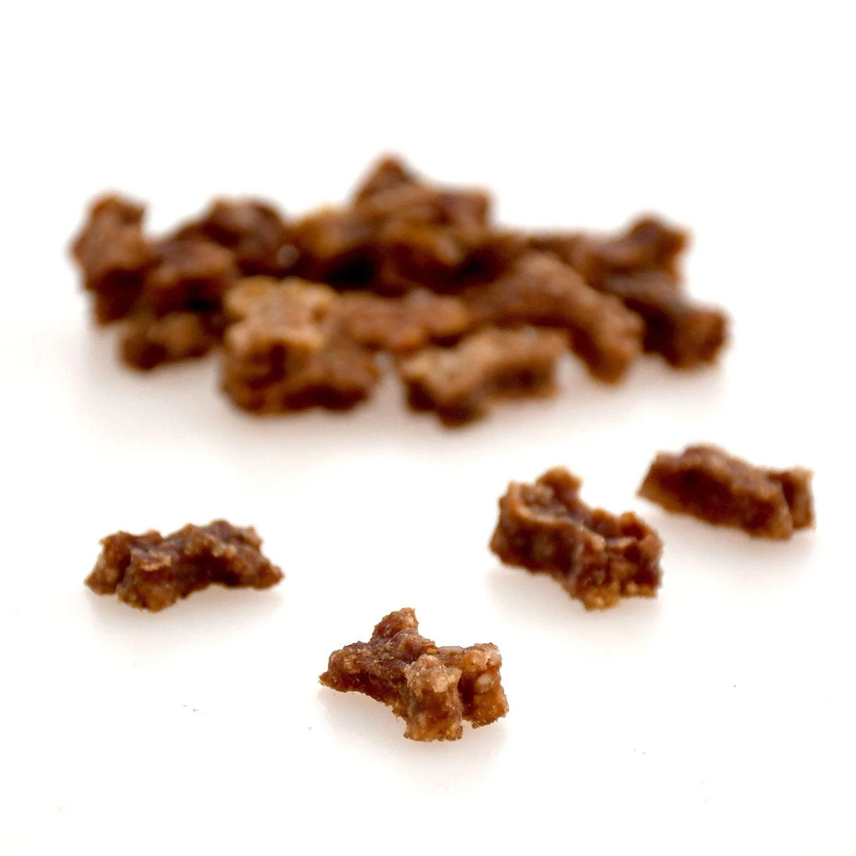 Treniruočių skanėstai šunims mini kauliukai Sana Dog su jautiena, avietėmis ir špinatais