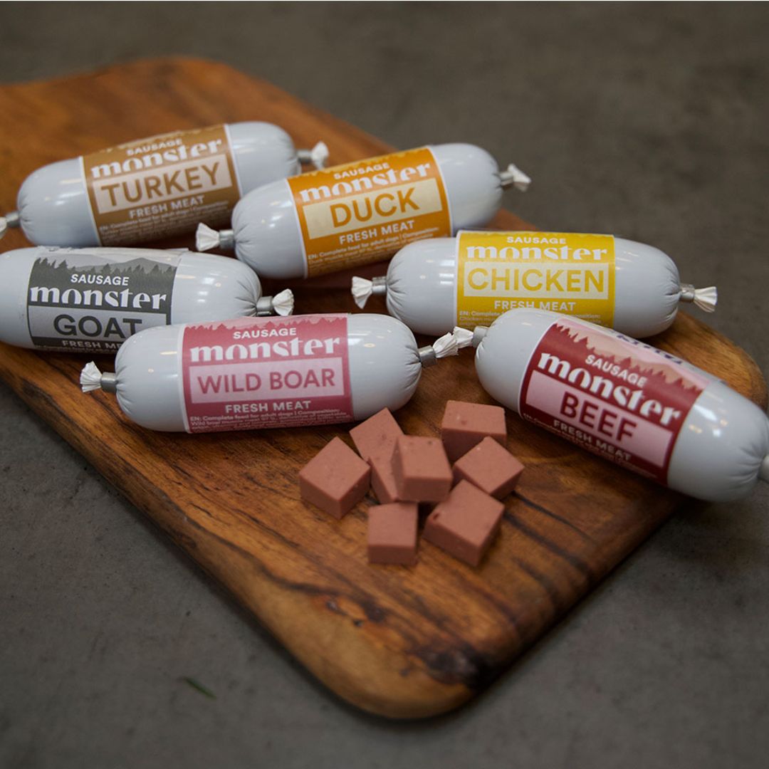 Monster ėrienos dešra Dog Sausage Lamb