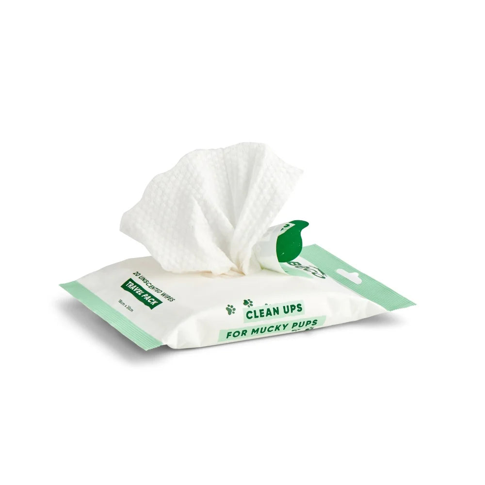 Drėgnos kelioninės higieninės servetelės "Beco" (bekvapės)