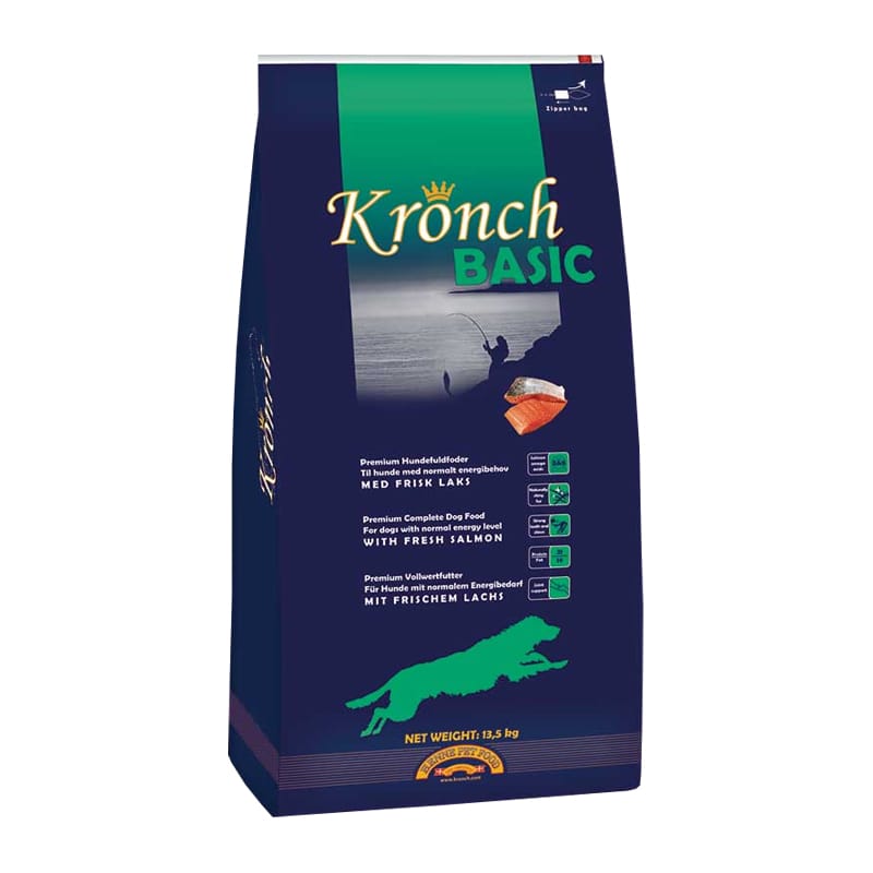 Kronch basic maistas sunims Danija