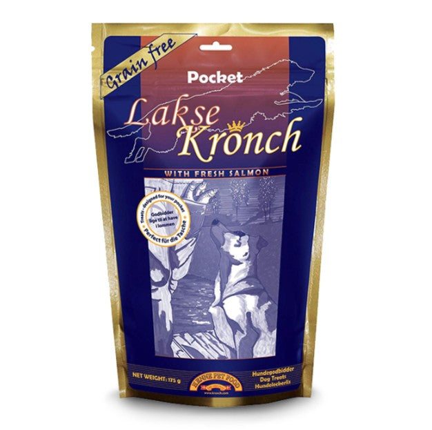 Lakse Kronch Pocket skanestai sunims su lasisa, nesiotis kiseneje / kisenese