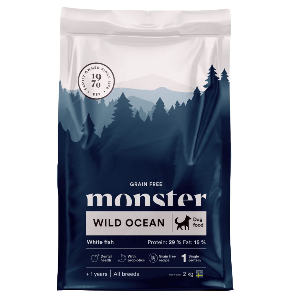 MONSTER maistas jautriems sunims lengvai virskinamas