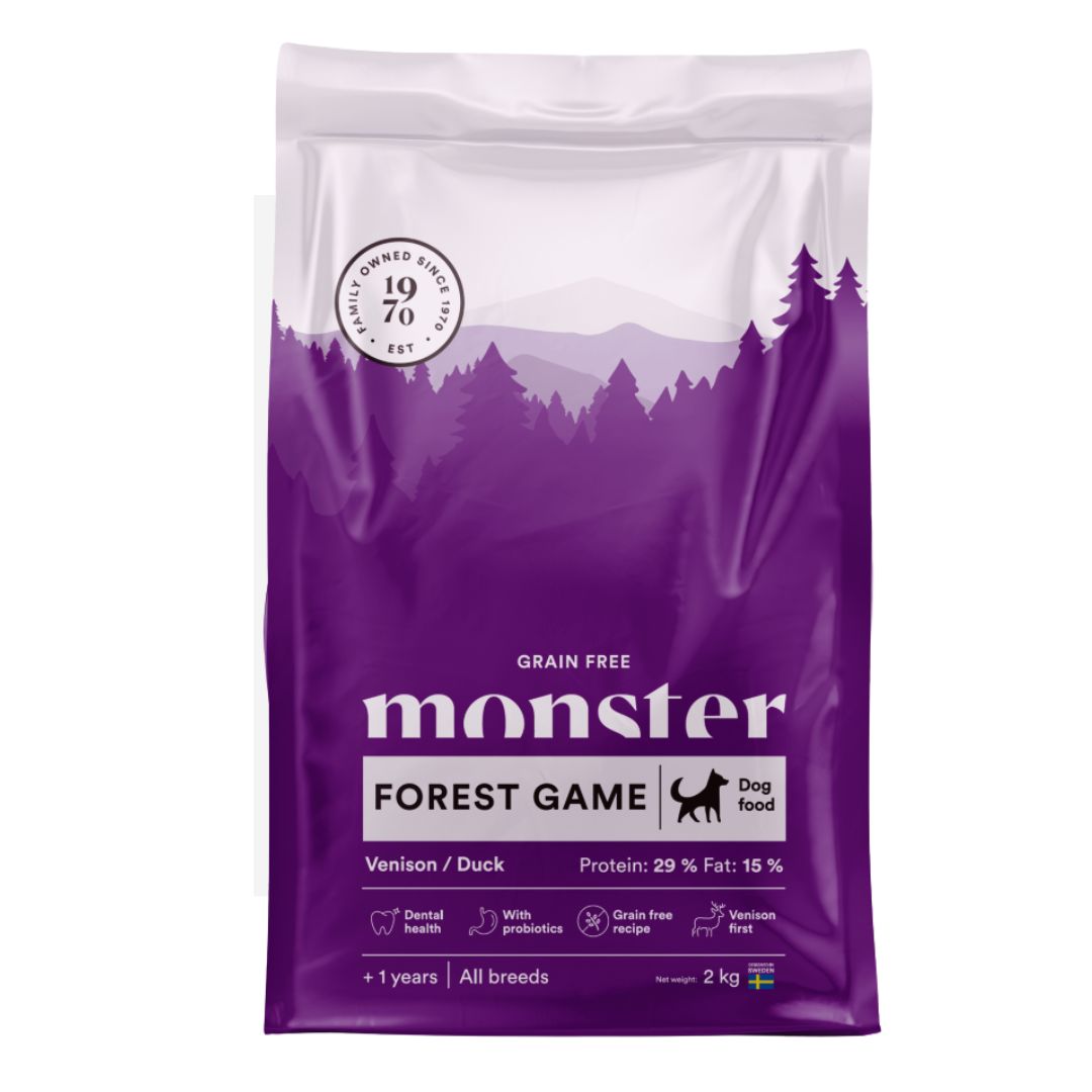 Monster sunu maistas su elniena ir antiena FOREST GAME