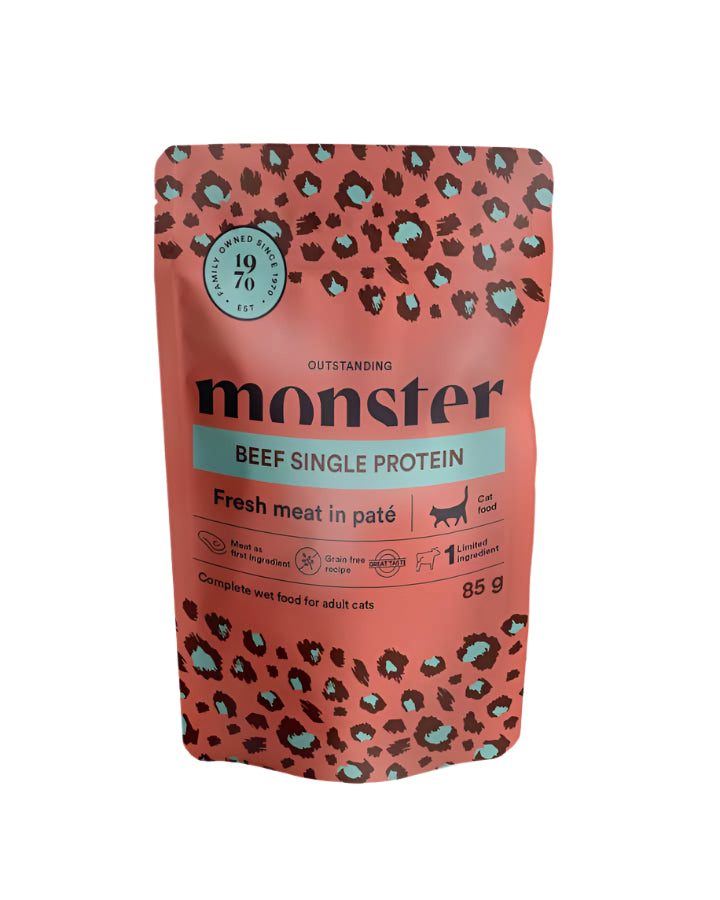 Monster konservai katėms su jautiena