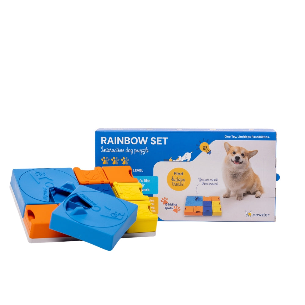 Pawzler Rainbow Set Puzzle for Dogs
