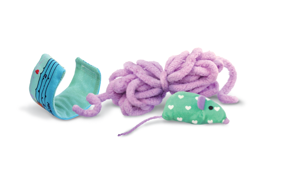 Žaislas "KONG Cat Pull-A-Partz Yarnz"