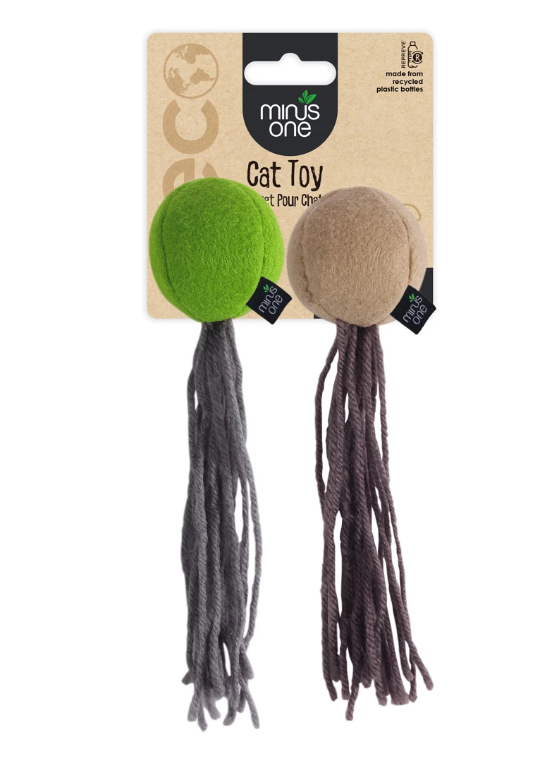 Žaislas "Minus One Felt Cat Toy Ball"