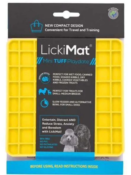 Laižymo kilimėlis "LickiMat Playdate Tuff MINI"