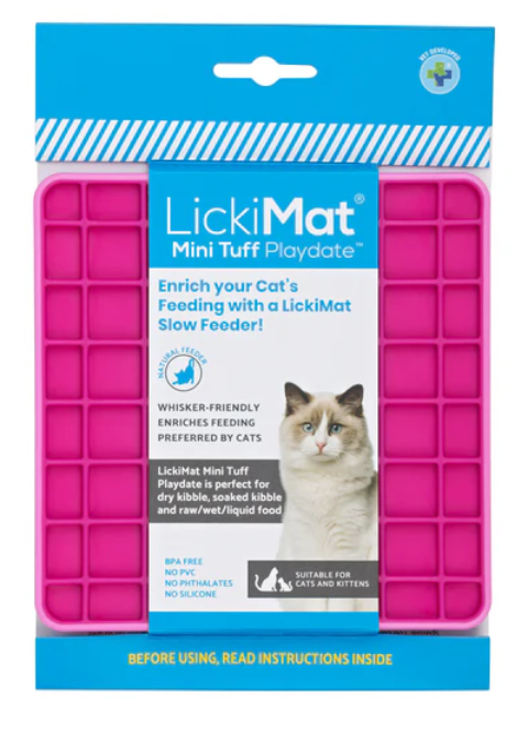 Laižymo kilimėlis katėms "LickiMat Mini Tuff Playdate"