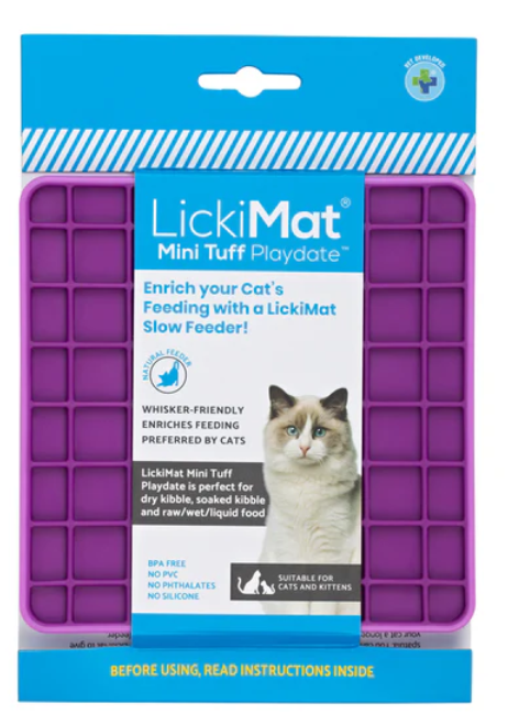Laižymo kilimėlis katėms "LickiMat Mini Tuff Playdate"