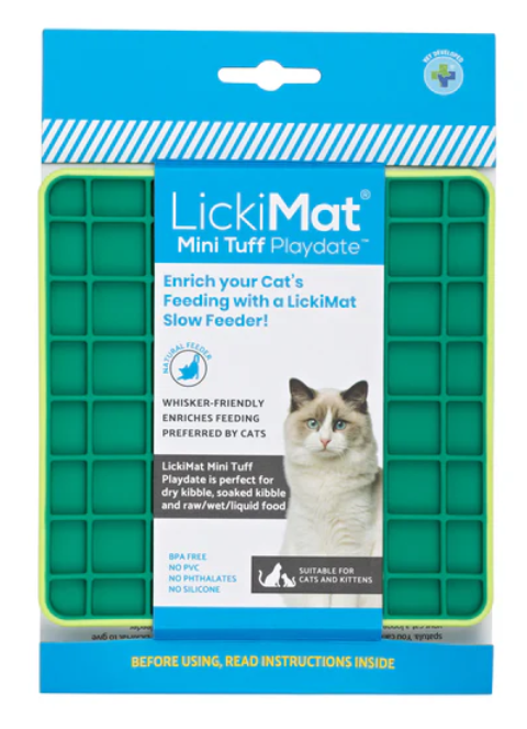 Laižymo kilimėlis katėms "LickiMat Mini Tuff Playdate"