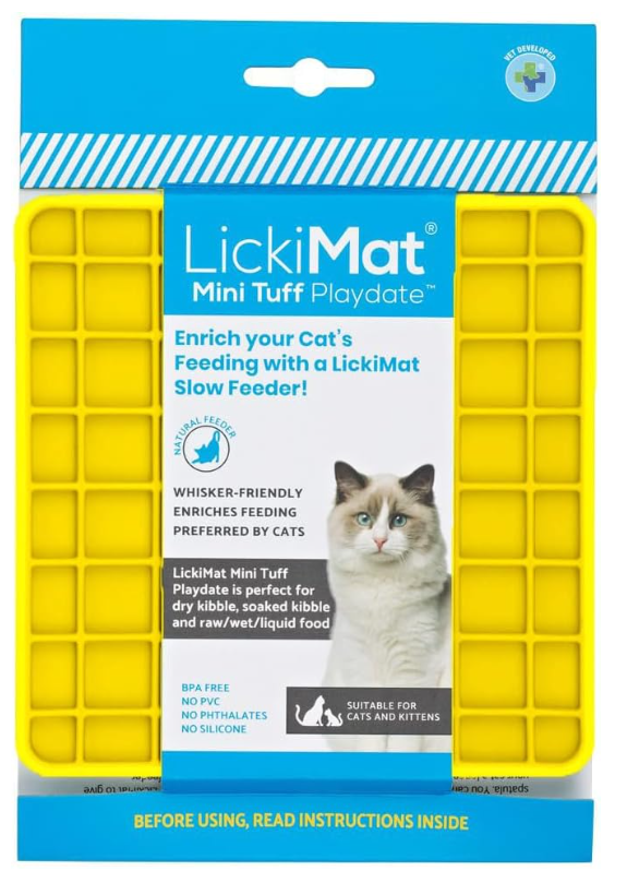 Laižymo kilimėlis katėms "LickiMat Mini Tuff Playdate"