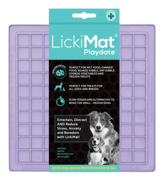 Laižymo kilimėlis "LickiMat Classic Pastels Playdate"