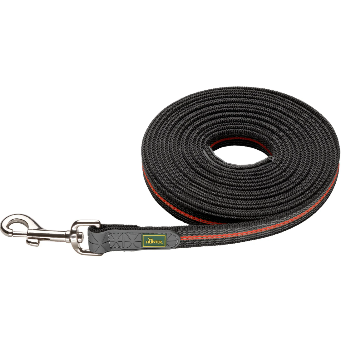 Pavadėlis treniruotėms 5 metrų "Hunter Tracking Leash Visby Super Grip"