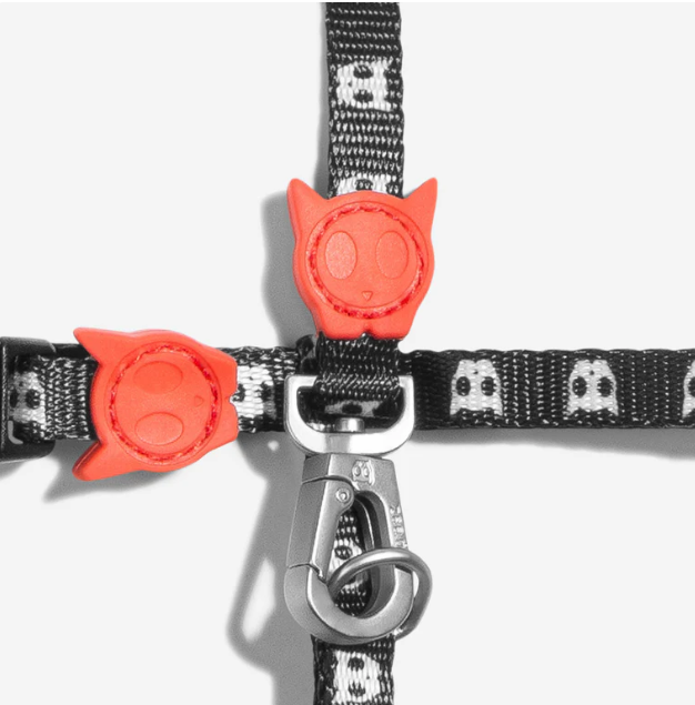 Petnešos su pavadėliu "Zee.Cat Skull"