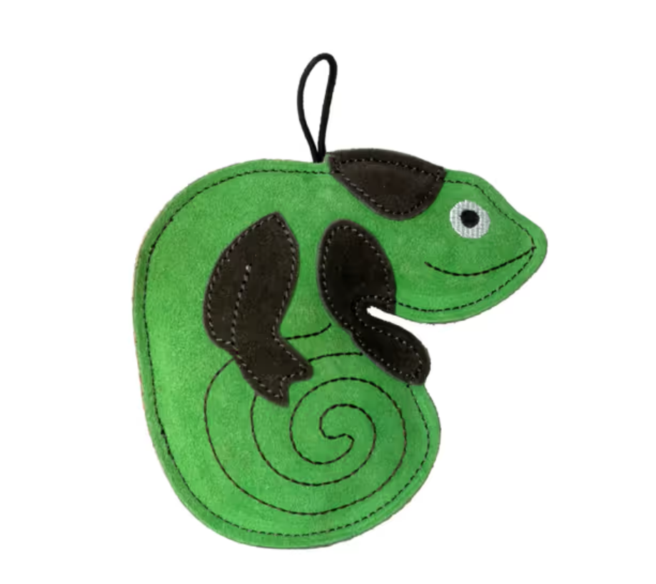 Žaislas "Kiwi Walker Leather Toy Chameleon"