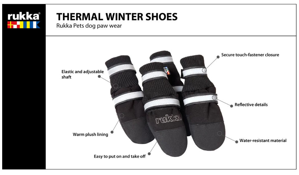 Batukai šunims "Rukka Thermal"