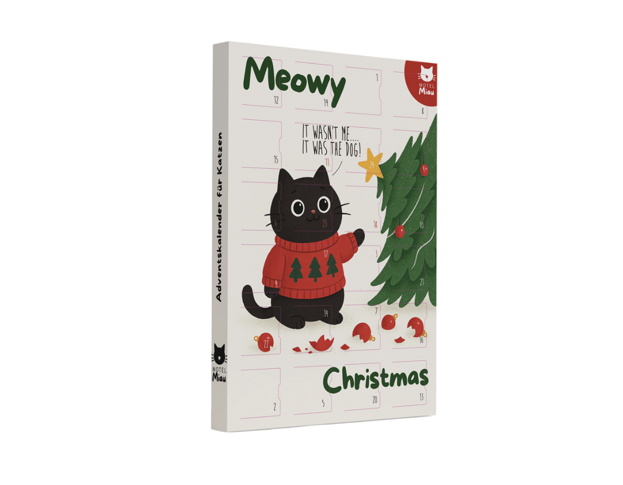 Advento kalendorius katėms Hotel Miau