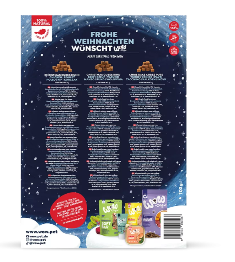 Advento kalendorius šunims Wow Dog