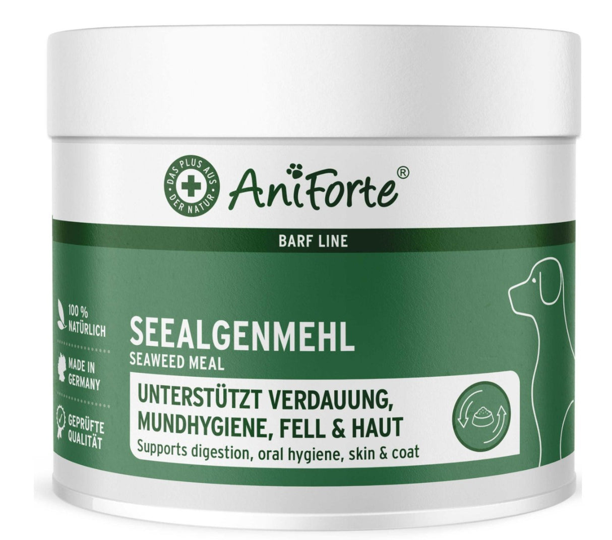 Maisto papildas šunims - jūros dumblių mišinys "Aniforte Seaweed Powder"