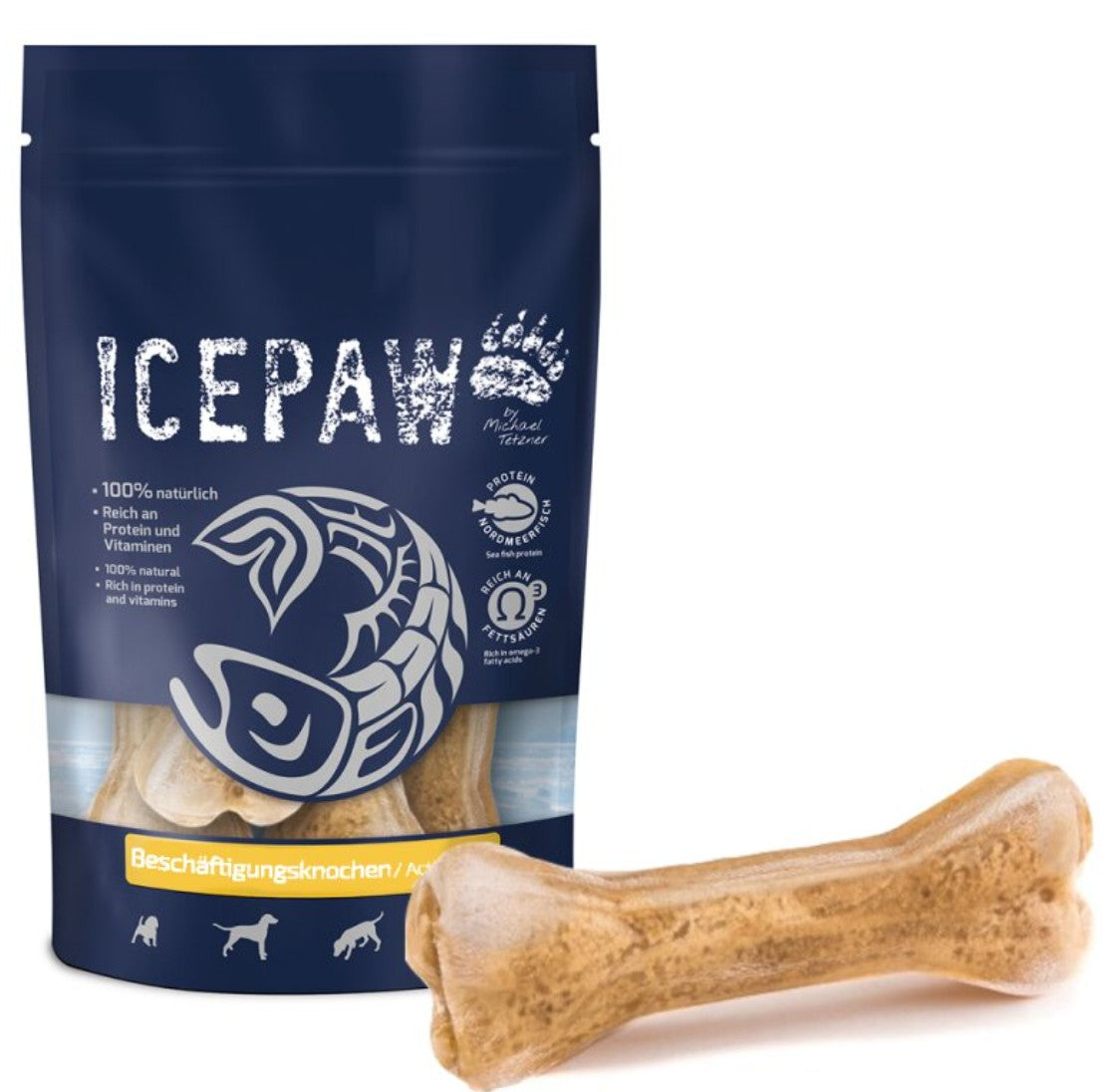 Skanėstas šunims - graužalas "Icepaw Activity Bones"