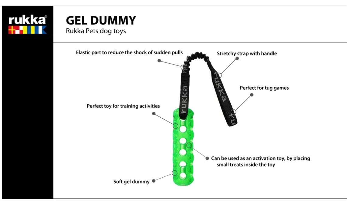 Tampymo žaislas šunims Rukka Pets Gel Dummy