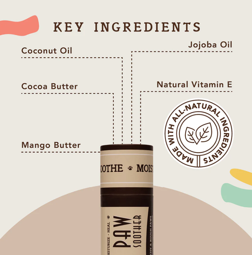 Gydomasis balzamas pėdutėms "Natural Dog Company Paw Soother"