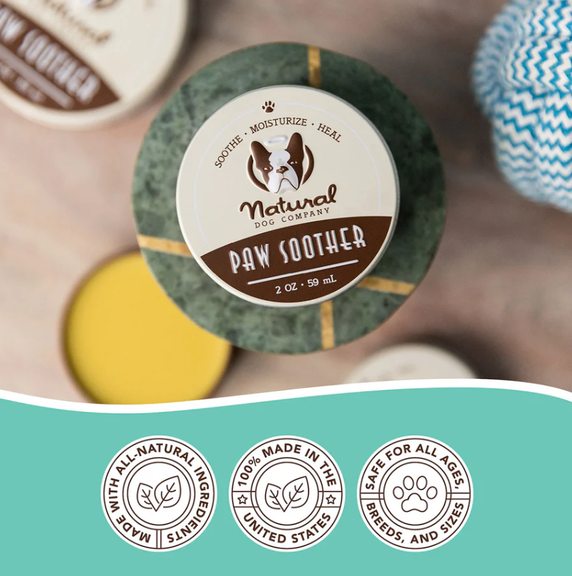 Gydomasis balzamas pėdutėms "Natural Dog Company Paw Soother"