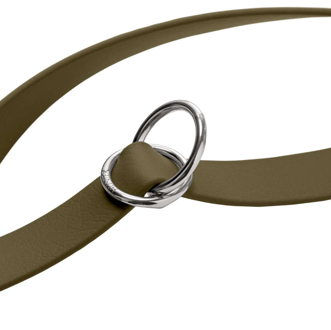 Pavadėlis "Hunter BioThane x Leather"