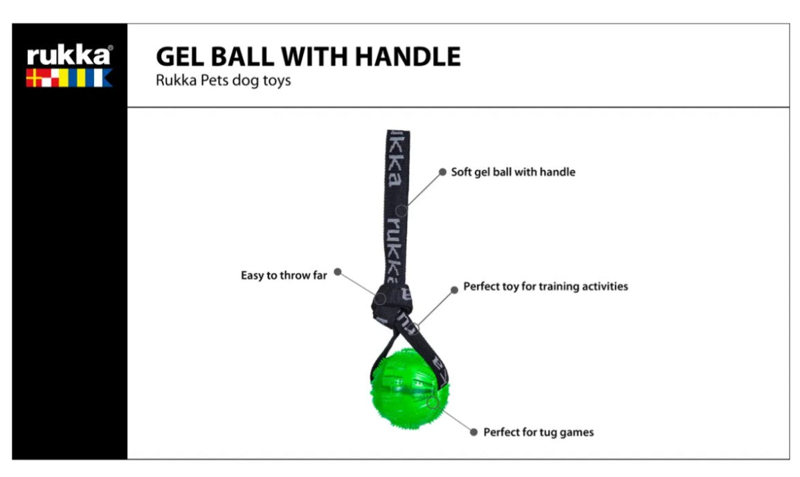 Tampymo žaislas šunims Rukka Pets Gel Ball
