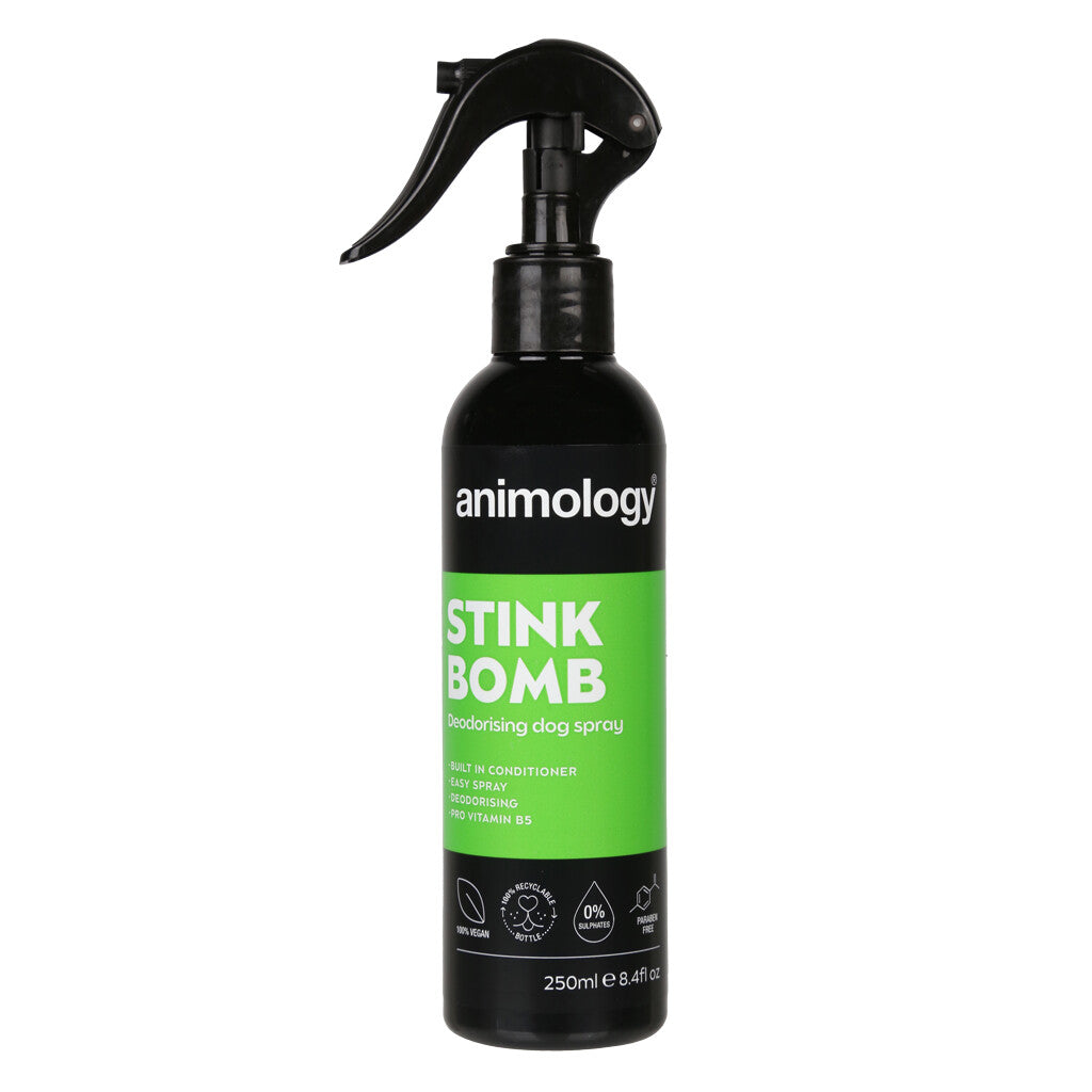 Purškiamas dezodorantas šunims Animology Stink Bomb Deodorising Dog Spray (250 ml)