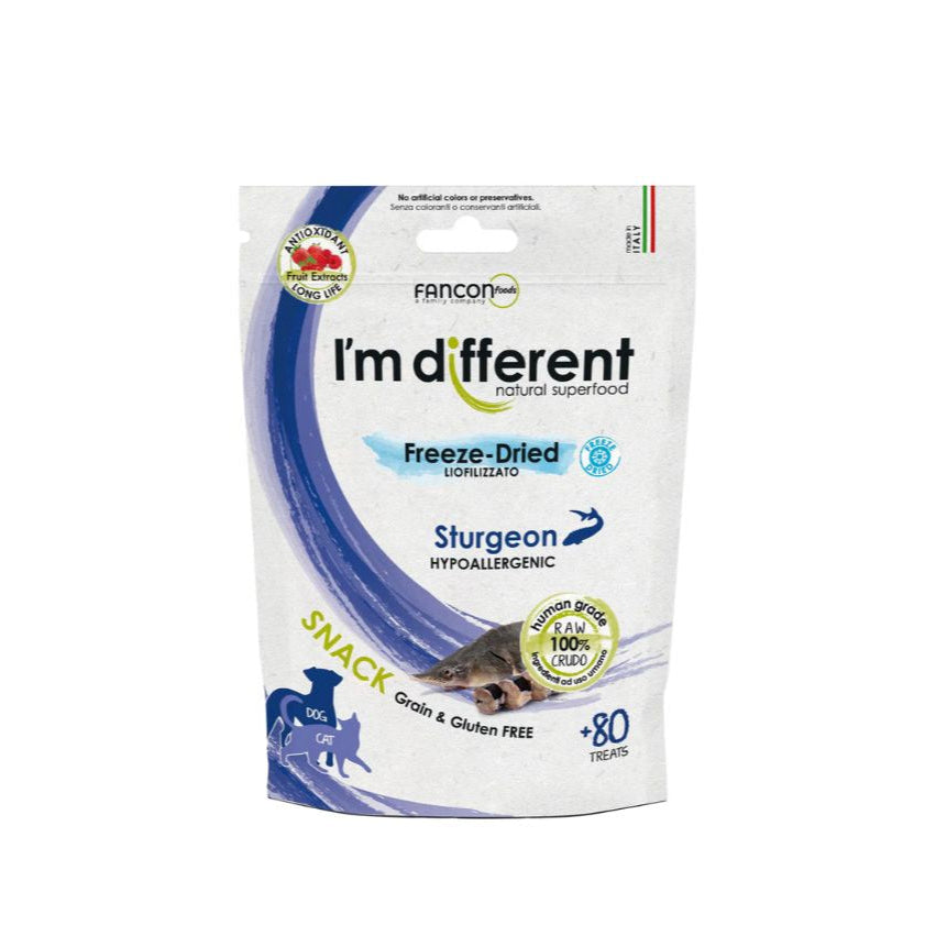 I'm different liofilizuoti skanestai sunims ir katems su ersketu