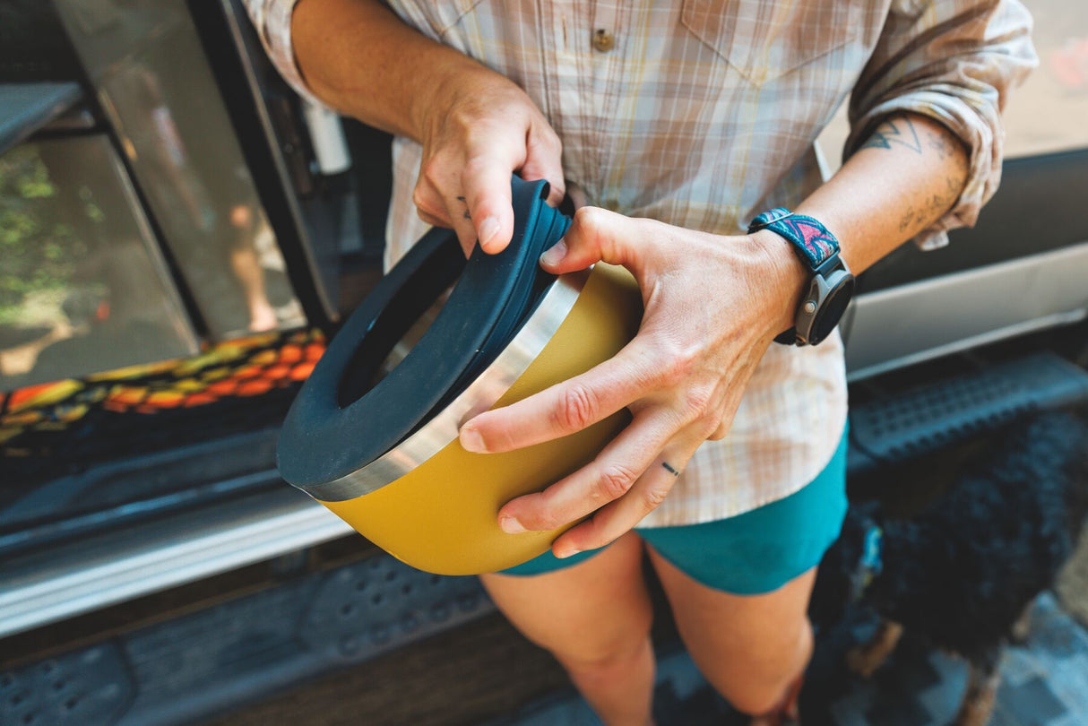 Silikoninis įdėklas dubenėliui nuo taškymosi "Ruffwear Basecamp Anti-splash Insert"