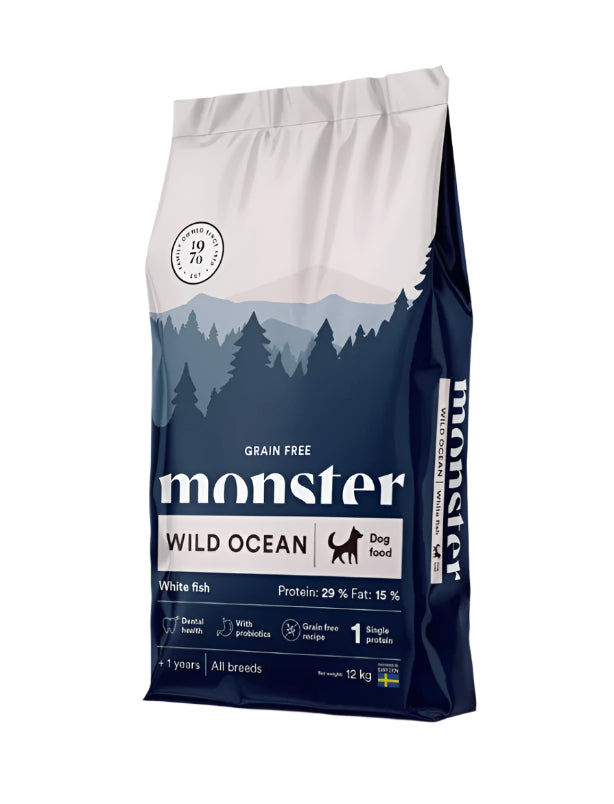 Maistas jautriems sunims MONSTER