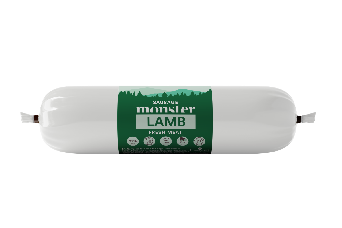 Monster ėrienos dešra Dog Sausage Lamb