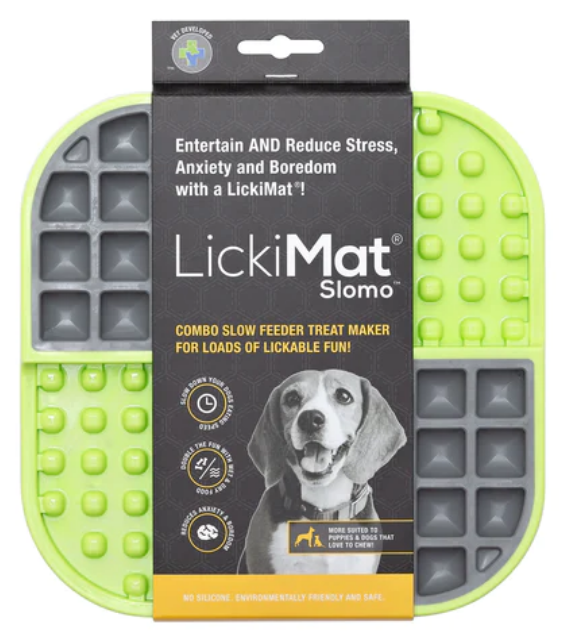 Lėto valgymo ir laižymo kilimėlis "LickiMat Slomo"