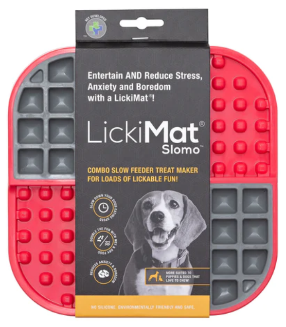 Lėto valgymo ir laižymo kilimėlis "LickiMat Slomo"