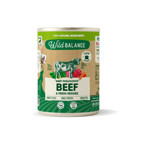 Wild Balance vieno baltymo slapias maistas sunims su jautiena
