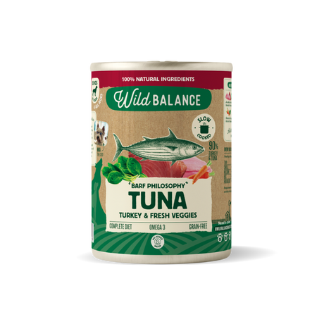 Wild Balance konservai sunims su tunu ir kalakutiena