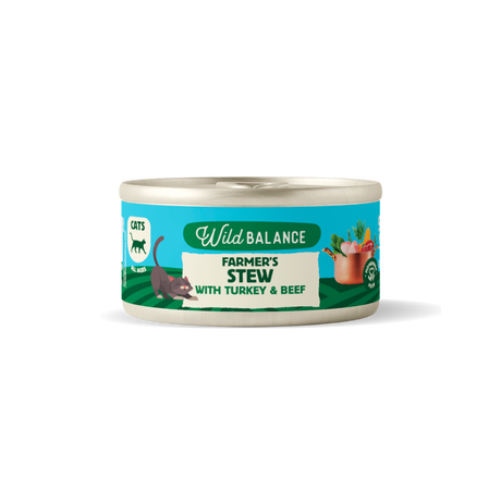 Wild balance konservai katėms su kalakutiena ir jautiena