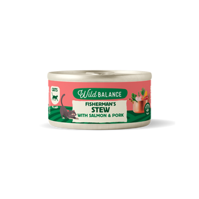 Wild Balance konservai katems su lasisa ir kiauliena