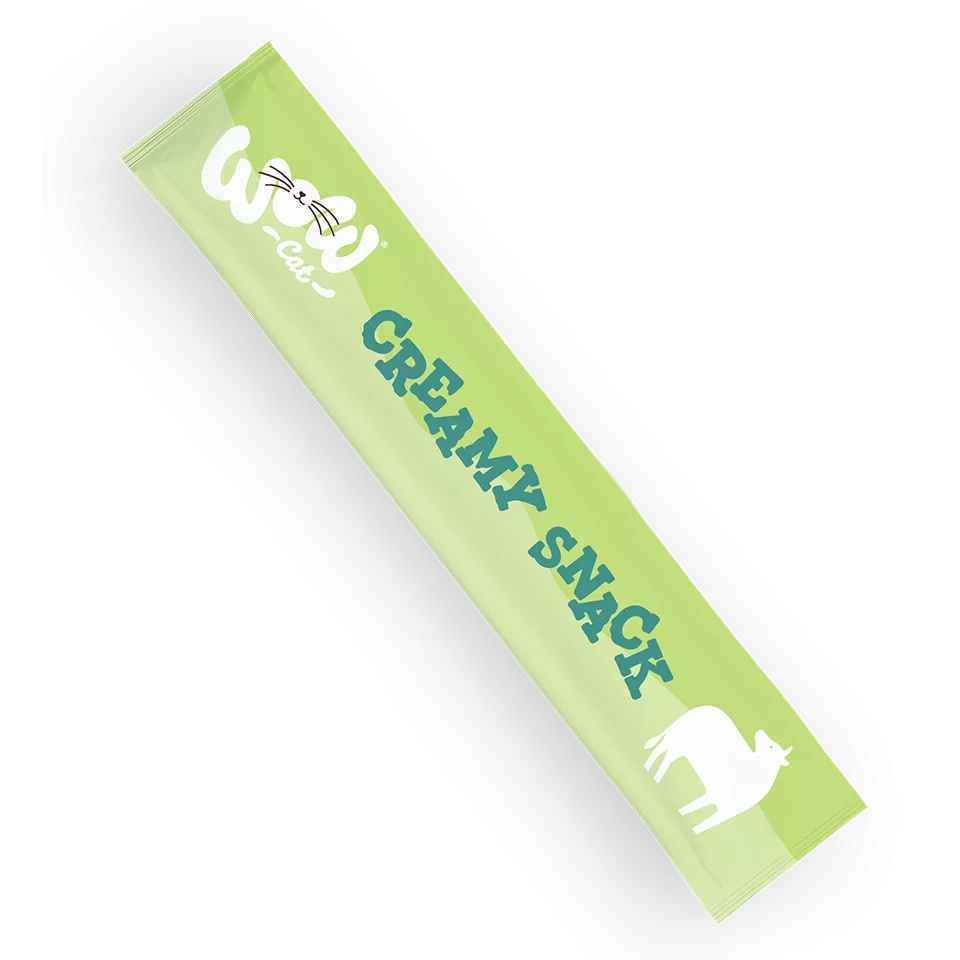 Wow Cat Creamy Snack kreminis skanėstas katėms su jautiena