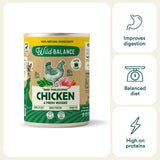 Wild Balance vieno baltymo šlapias maistas šunims su vištiena