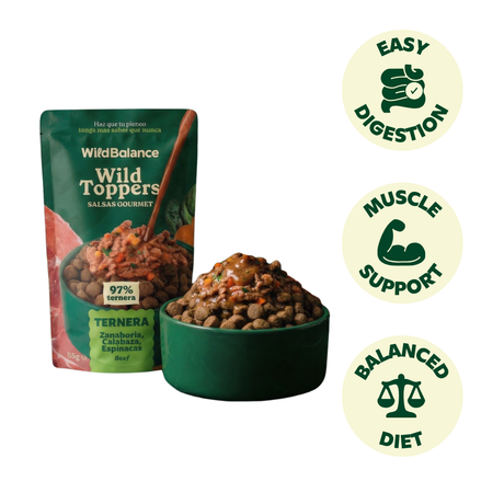 Wild Balance topper maisto pagardas šunims su jautiena