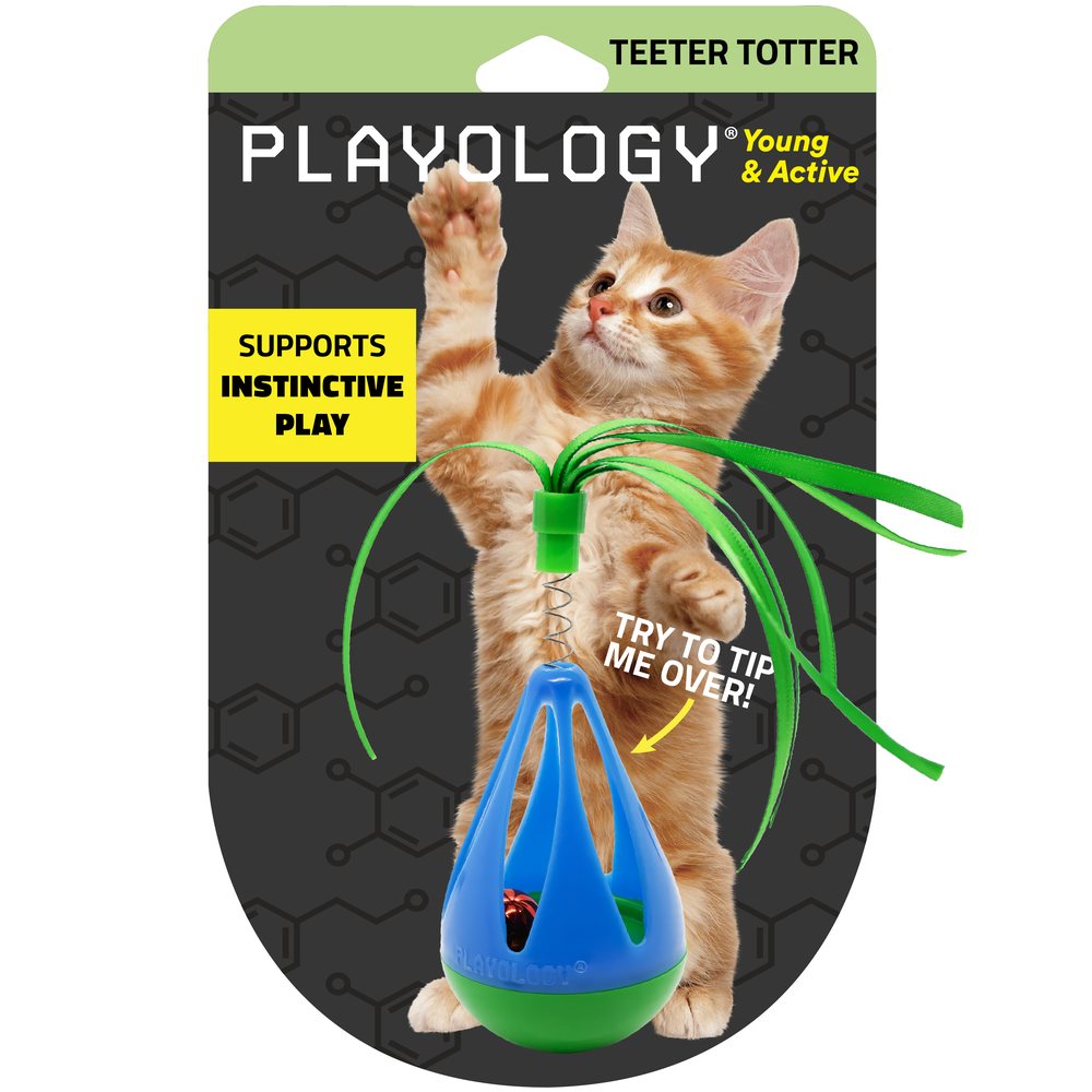 Linguojantis žaislas katėms "Playology Teeter Totter"