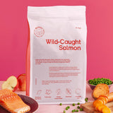 Buddy Wild-Caught Salmon begrūdis sausas maistas vyresniems ir mažiau aktyviems šunims su lašiša