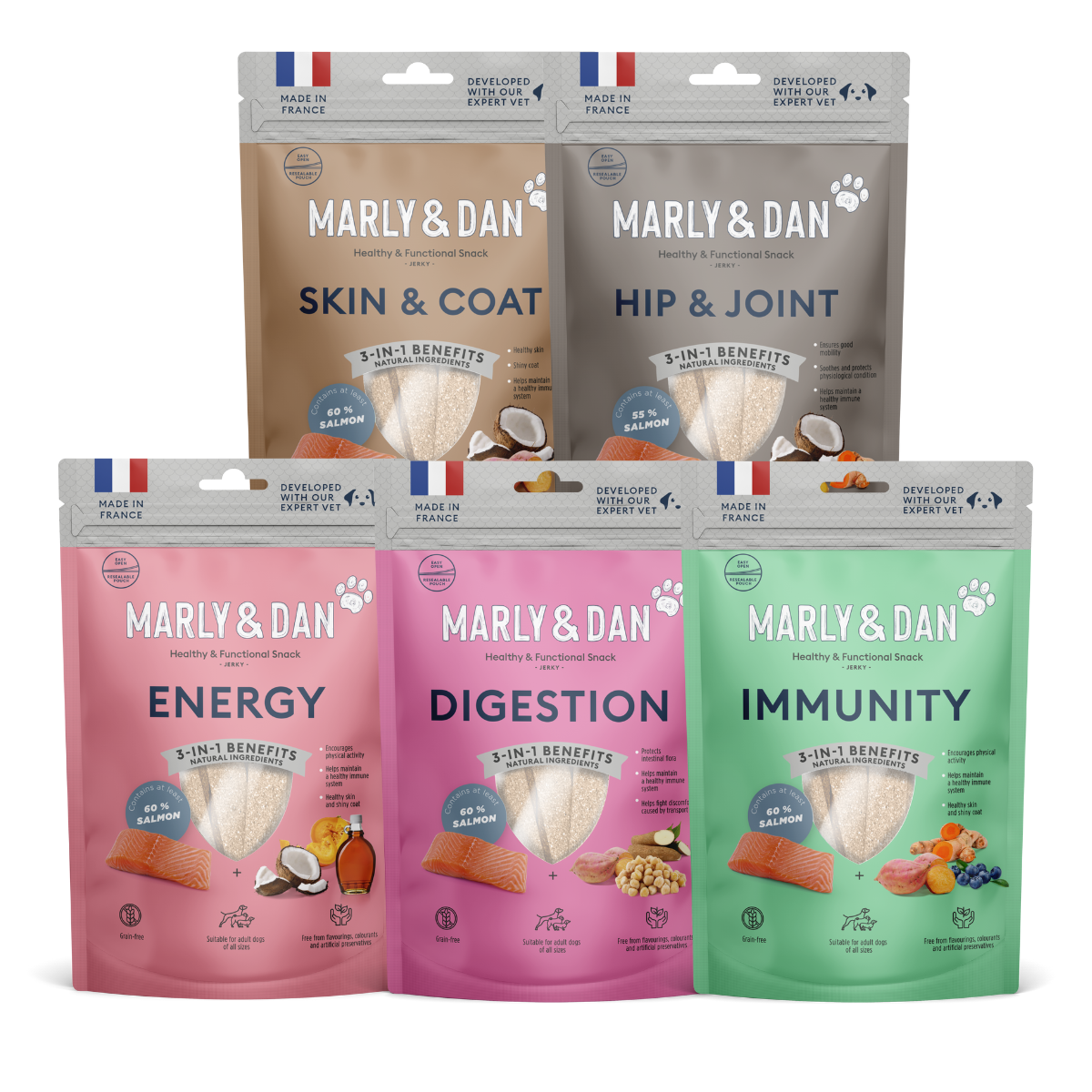 Marly & Dan džerkių rinkinys šunims