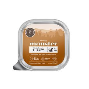 Monster šlapias maistas šunims su kalakutiena