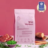 Buddy Wild Venison begrūdis sausas maistas šunims su elniena