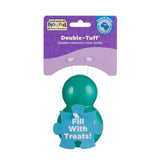 Interaktyvus ir skanėstais užpildomas žaislas šunims "Outward Hound Double-Tuff M Blue"